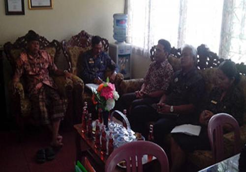 Penerimaan Mahasiswa PKL/Magang Undiksha oleh Kepala Dinas Pendidikan Pemuda dan Olahraga Kabupaten 